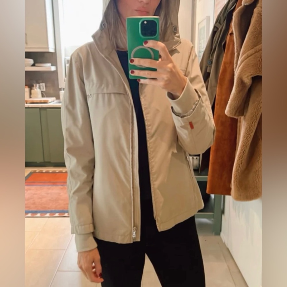 Prada Beige gortex Utility Jacket